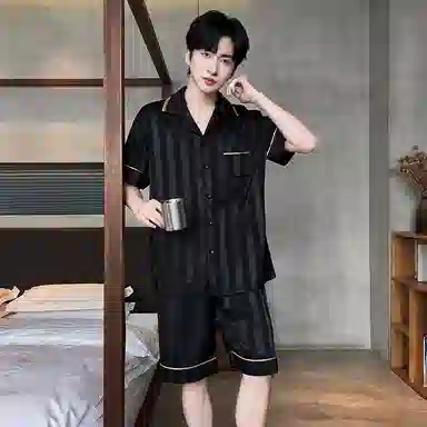 好福份 时尚舒适休闲家居服睡衣套装 男款