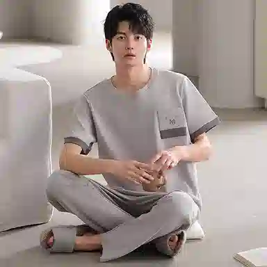 好福份 休闲透气时尚睡衣套装 男款