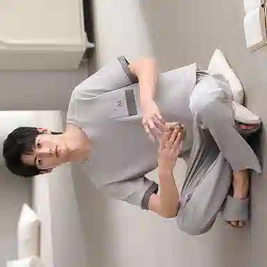 好福份 休闲透气时尚睡衣套装 男款