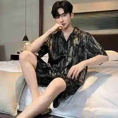 好福份 休闲家居服时尚简约睡衣套装 男款