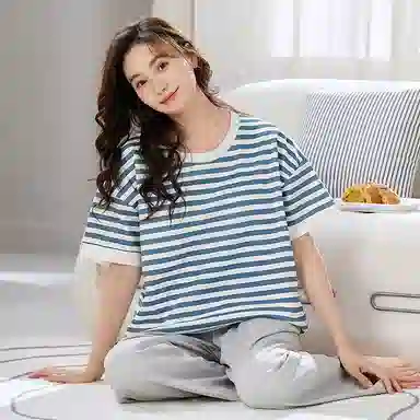 好福份 时尚柔软亲肤家居服睡衣套装 女款