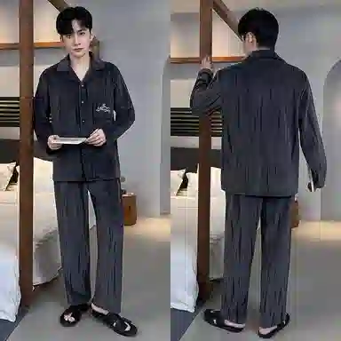 好福份 保暖海岛绒睡衣家居服 男款