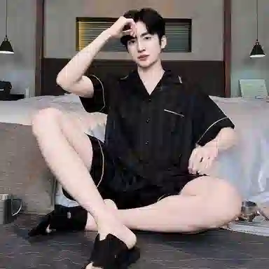 好福份 时尚舒适休闲家居服睡衣套装 男款