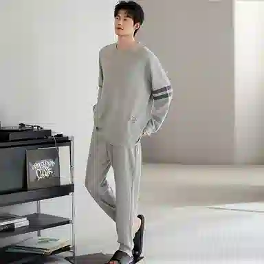 好福份 纯棉男士睡衣 男款