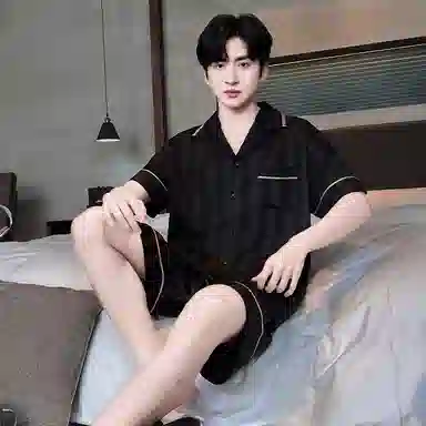 好福份 时尚舒适休闲家居服睡衣套装 男款