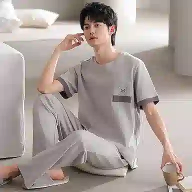 好福份 休闲透气时尚睡衣套装 男款