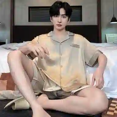 好福份 亲肤时尚简约家居服睡衣套装 男款