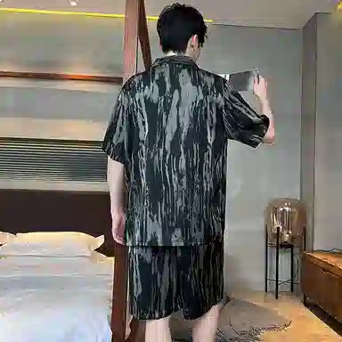 好福份 休闲家居服时尚简约睡衣套装 男款