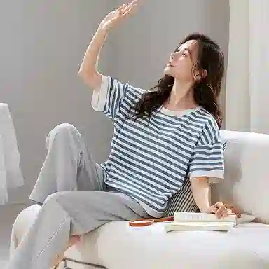 好福份 时尚柔软亲肤家居服睡衣套装 女款