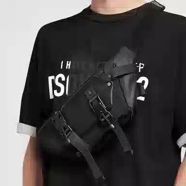 BVP Knight Chest Bag Black