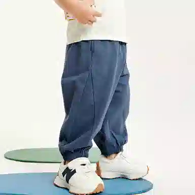 中小童 【休闲裤】迷你巴拉巴拉宝宝裤子夏季凉感抗菌宽松长裤