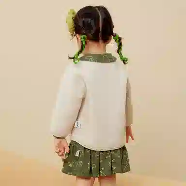 中小童迷你巴拉巴拉【猫绒绒】男童女童便服宝宝双面穿毛绒儿童外套潮