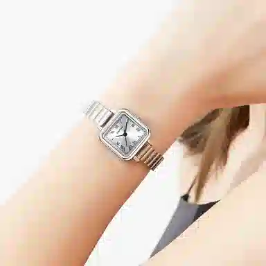 Clip Clop Quartz Silver