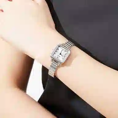 Clip Clop Quartz Silver