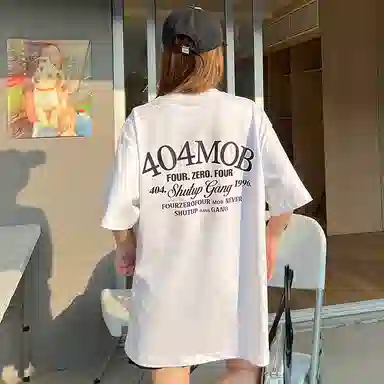 404MOB GANG SloganT