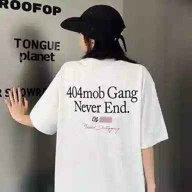 404MOB GANG SloganT