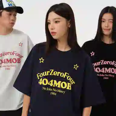 404MOB GANG Logo T
