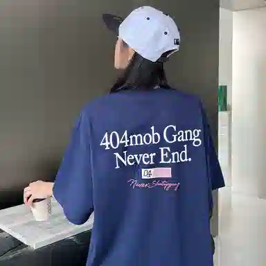 404MOB GANG SloganT