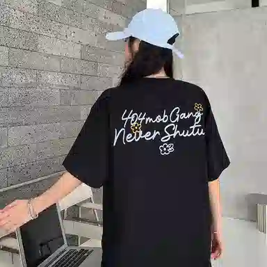 404MOB GANG Logo T
