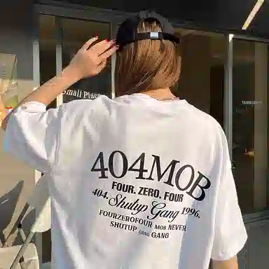 404MOB GANG SloganT