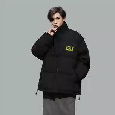 ROBINHOOD Retro American Streetwear Puffer Jacket