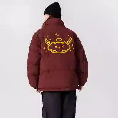 ROBINHOOD Retro American Streetwear Puffer Jacket