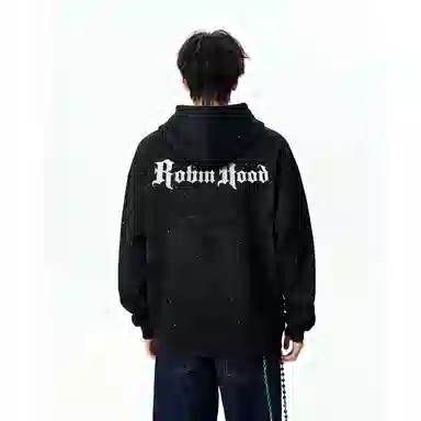 ROBINHOOD Hoodie Logo Print