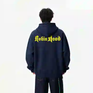 ROBINHOOD Hoodie Logo Print