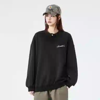 ROBINHOOD Vintage Patchwork Pullover Sweatshirt