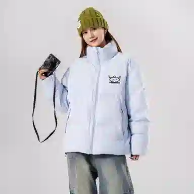 ROBINHOOD Retro American Streetwear Puffer Jacket