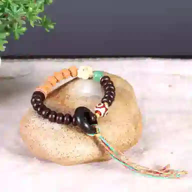 檀欣 新中式宫廷风 跑环流苏 金刚菩提 菩提类手串 男女同款情侣款