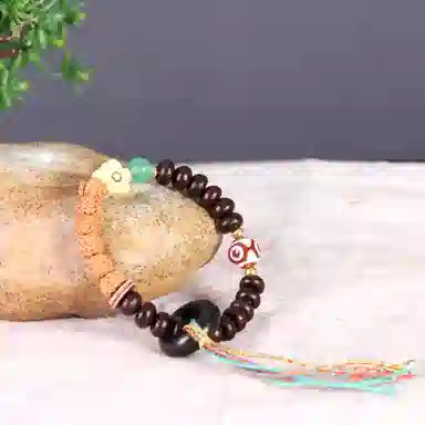 檀欣 新中式宫廷风 跑环流苏 金刚菩提 菩提类手串 男女同款情侣款