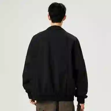 红蜻蜓 美式高街复古闪电数字字母印花宽松百搭舒适防风保暖休闲薄款棒球服外套夹克 男女同款