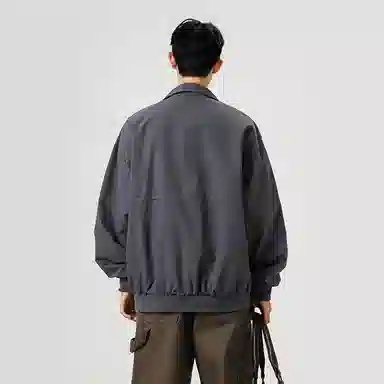 红蜻蜓 美式高街潮流复古字母设计感休闲春秋款棒球服外套夹克 男女同款