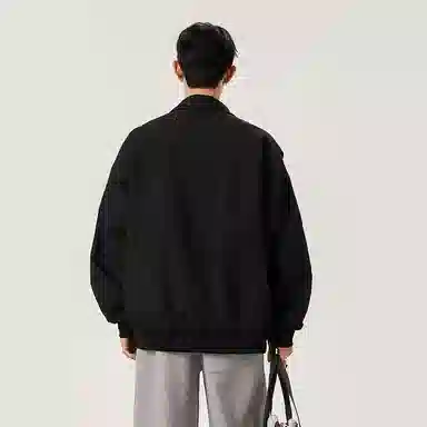 红蜻蜓 美式高街潮流复古字母设计感休闲春秋款棒球服外套夹克 男女同款
