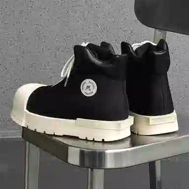 Zuogedu Black Ankle Boots