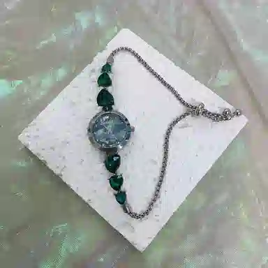 LANDU Quartz Blue Dial