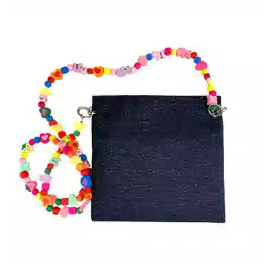 CHANEL Custom Makeup Bag Dopamine Building Blocks Chain