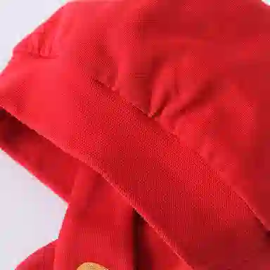 英氏 金宝帽新生儿防风保暖纯棉状元帽 棉 针织帽 儿童款