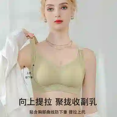 俞兆林 上托无钢圈不跑杯聚拢防下垂收副乳薄款文胸 女款 组合装