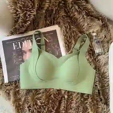 俞兆林 防下垂收副乳大胸显小无钢圈上托聚拢运动美背调整型薄款文胸 女款 组合装