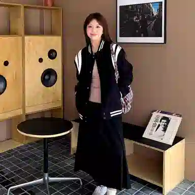 GBXM Retro Baseball Jacket