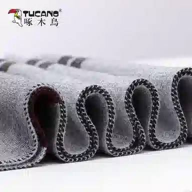 啄木鸟 时尚休闲格纹秋冬季加厚保暖围脖含针织 羊毛混纺 围巾 男女同款情侣款