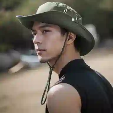 啄木鸟 西部爬山沙漠户外遮阳徒步钓鱼 聚酯纤维 防晒帽 男女同款情侣款