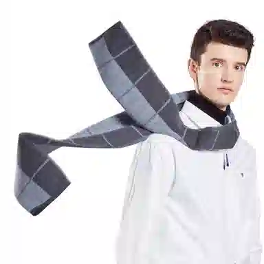 【礼赠保暖佳品】 啄木鸟 【精装】时尚百搭英伦风围脖秋冬季加厚保暖防寒含羊毛针织 围巾 男女同款情侣款