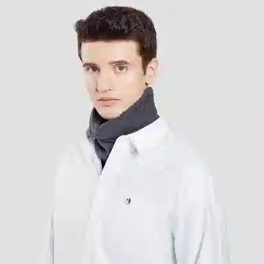 啄木鸟 户外骑行运动秋冬季简约百搭脖套加厚保暖围巾防寒护颈多功能面罩套头帽运动保暖神器 羊毛 围脖 男女同款情侣款