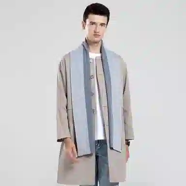 【礼赠保暖佳品】 啄木鸟 【精装】时尚百搭英伦风围脖秋冬季加厚保暖防寒含羊毛针织 围巾 男女同款情侣款