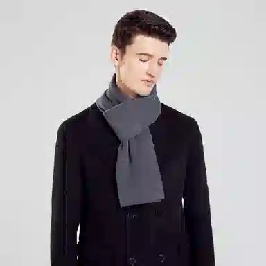 【礼赠保暖佳品】 啄木鸟 【精装】时尚百搭英伦风围脖秋冬季加厚保暖防寒含羊毛针织 围巾 男女同款情侣款