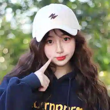 啄木鸟 简约休闲韩版时尚字母刺绣棒球帽大头围显脸小户外舒适软顶学院风遮阳防晒素颜 棉 聚酯纤维 鸭舌帽 男女同款情侣款