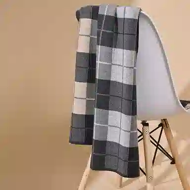 【礼赠保暖佳品】 啄木鸟 【精装】时尚百搭英伦风围脖秋冬季加厚保暖防寒含羊毛针织 围巾 男女同款情侣款